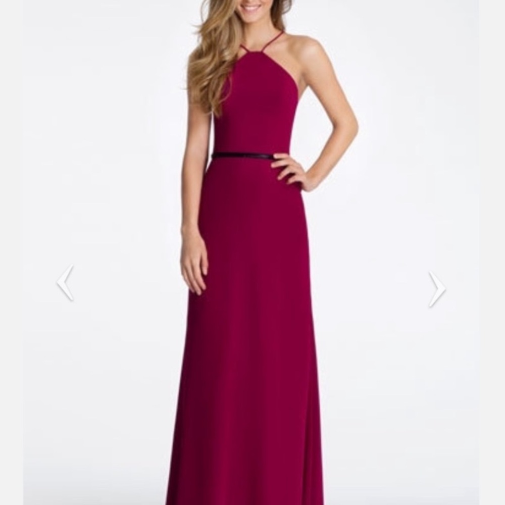 Hayley Paige Occasions Dress - size 6 - 5611 Azalea